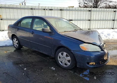 2007 Toyota Corolla Ce из США, поврежденный, VIN 2T1BR32E17C849286